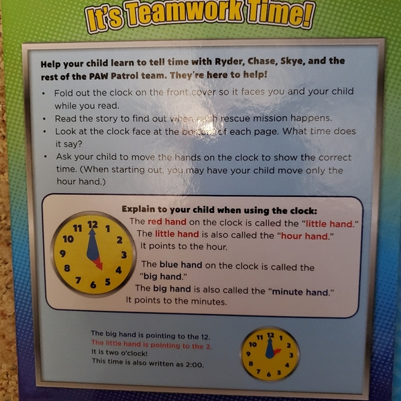 Paw Patrol Teamwork Time Hardcover Book - Picture 3 of 6